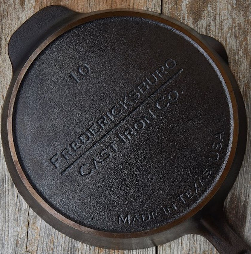 No. 14 Comal Cast Iron Griddle – Fredericksburg Cast Iron Co.