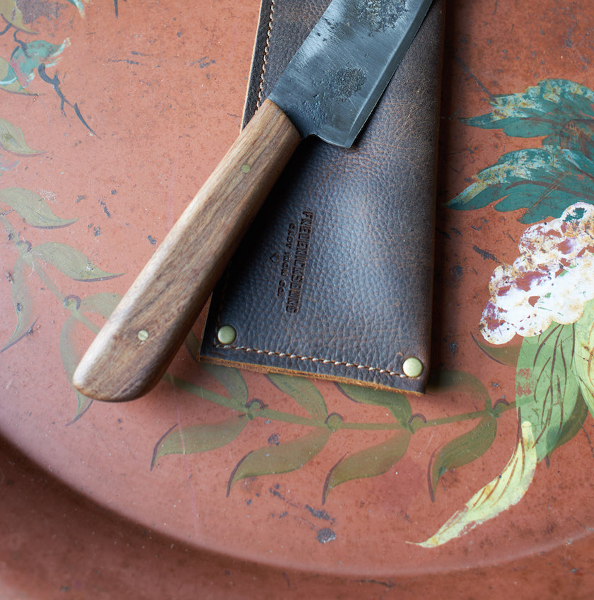 Cooks Knife with Texas Mesquite Handle